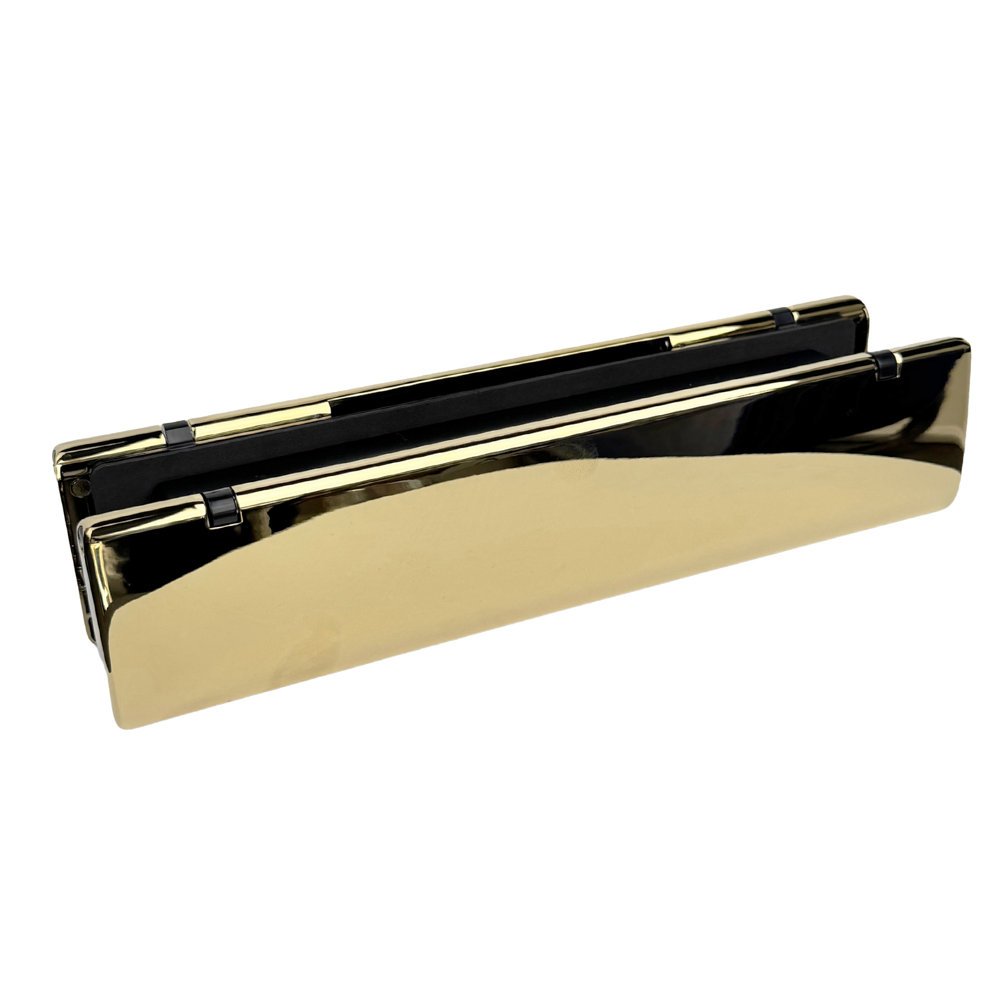 Direkt 12 Inch Heavy Duty Letterbox – Fits 40-80mm Door Thickness, Durable & Secure Mail Slot