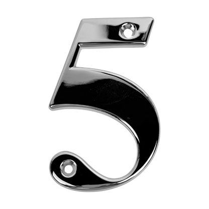 Direkt Door Numbers Chrome