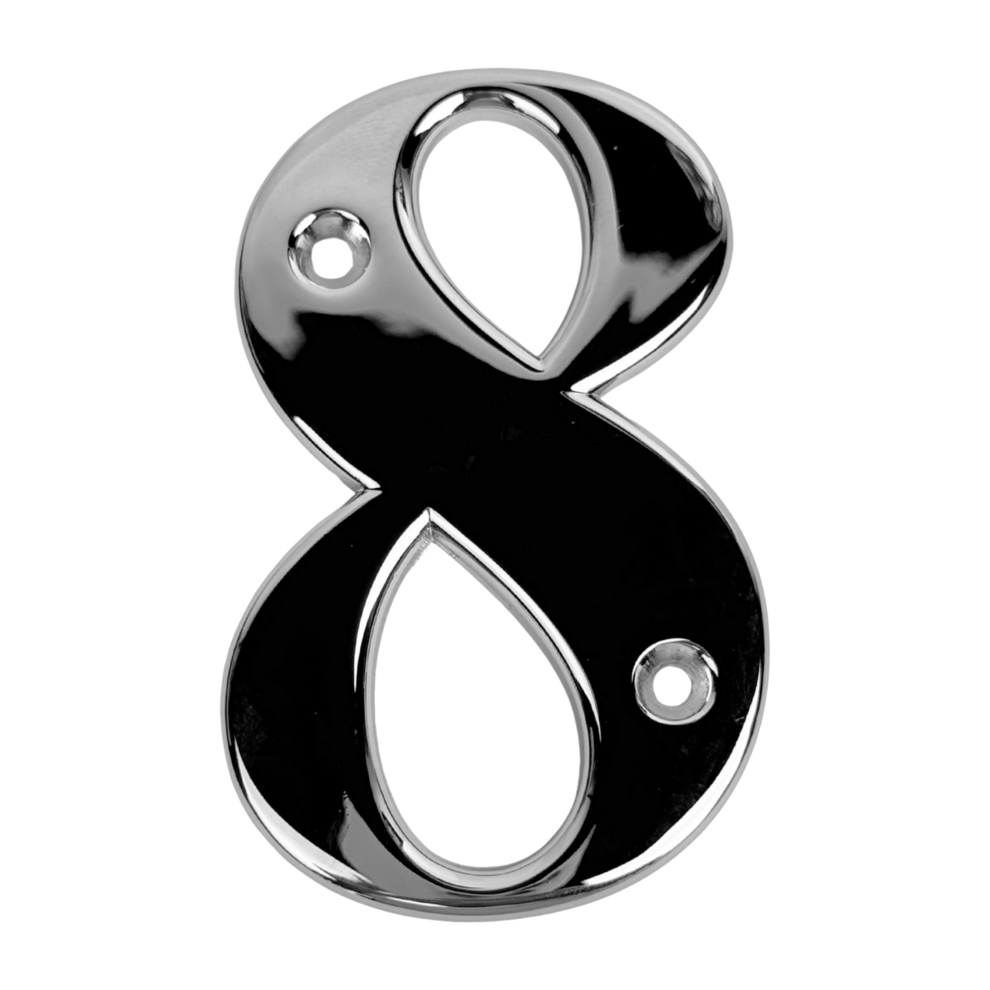 Direkt Door Numbers Chrome