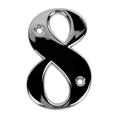 Direkt Door Numbers Chrome