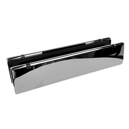 Direkt 12 Inch Heavy Duty Letterbox – Fits 40-80mm Door Thickness, Durable & Secure Mail Slot