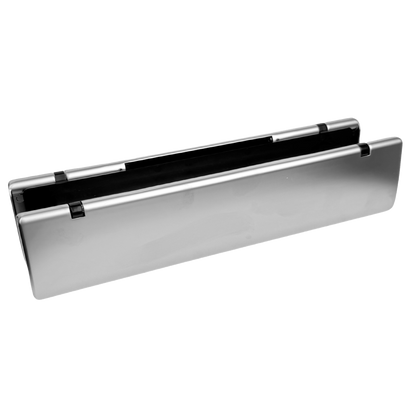 Direkt 12 Inch Heavy Duty Letterbox – Fits 40-80mm Door Thickness, Durable & Secure Mail Slot