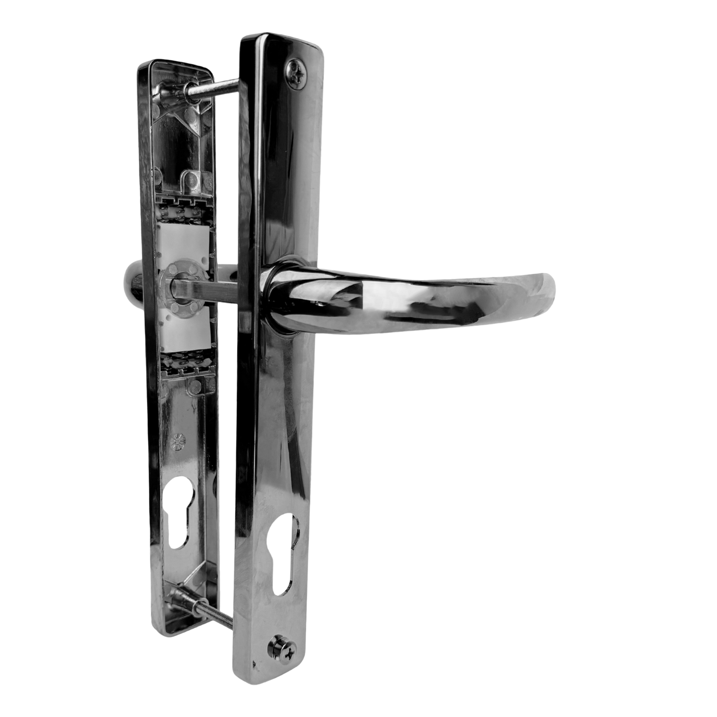 Direkt Inline Lever Lever uPVC Door Handle – Sprung, 92PZ, 215mm Screw Centres