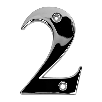 Direkt Door Numbers Chrome